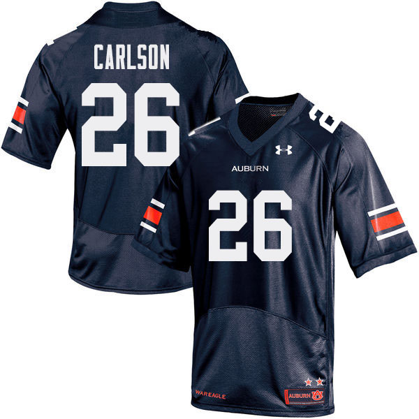 Men Auburn Tigers #26 Anders Carlson College Football Jerseys Sale-Navy